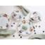 Flora Orchard 18 Piece Bone China Dinnerware Set, Service for 6