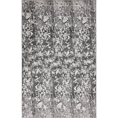 Tapis gris foncé Brantly