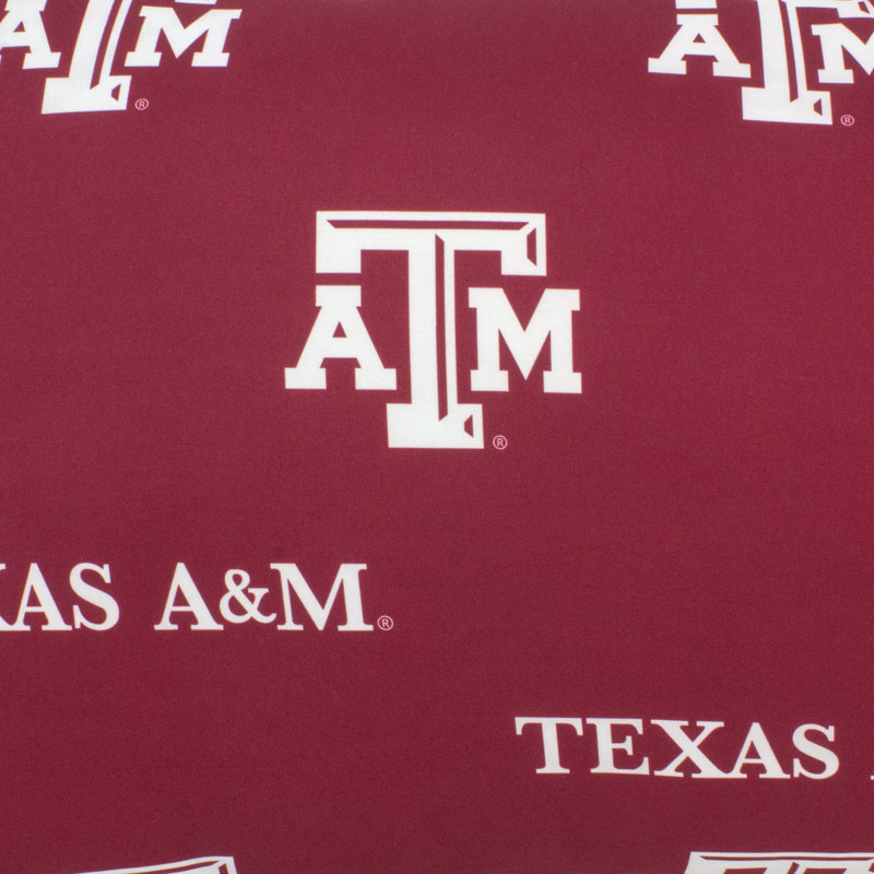 NCAA Body Pillow Pillowcase, Texas A&M University, College Station