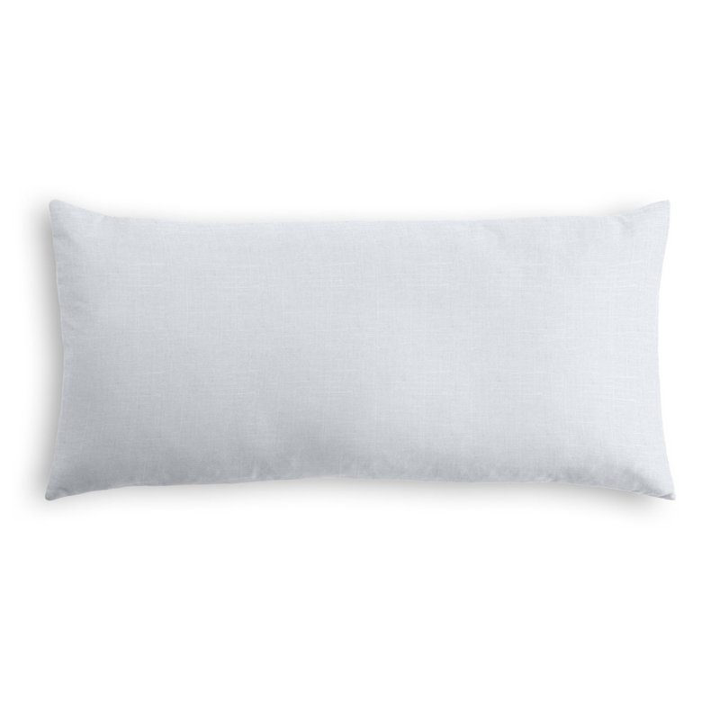 Housse de coussin rectangulaire, 14 po x 48 po, Bleu pâle