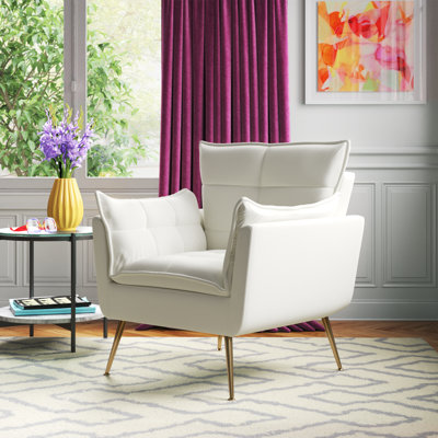 Toulouse Tufted Back Upholstered Armchair