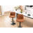 Adjustable Height Counter Stool with Iron Frame-88528169
