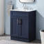 Ensemble de meuble-lavabo simple 24 po avec plateau en céramique Eyrun