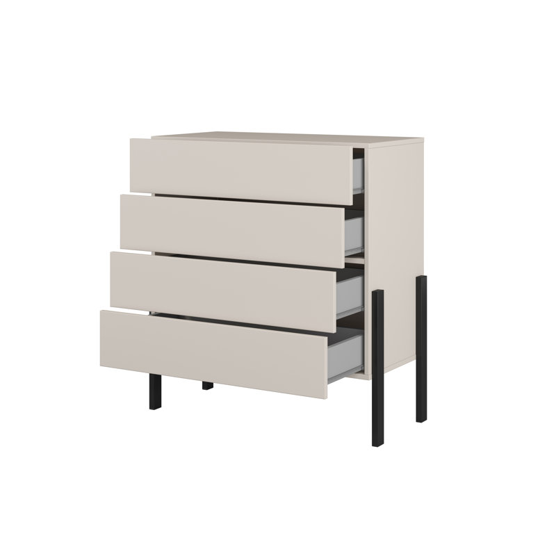84cm W 4 - Drawer Chest of Drawers