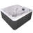 USA Spas Valor 220 Volt 7 Person 40 - Jet Acrylic Square Standard Hot Tub with Ozonator