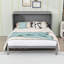 Lit escamotable double avec ports USB, tiroirs de rangement et lattes-1239075991