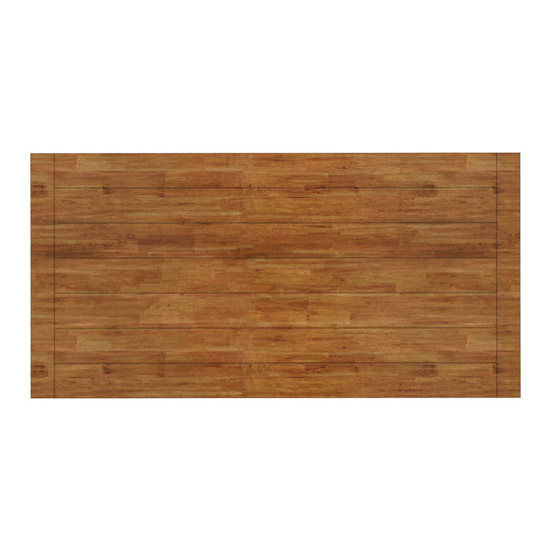 Fortville Solid Wood Dining Table, Antique Sage