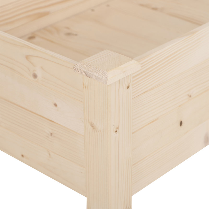 Wood Raised Garden Bed