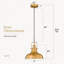 Luminaire suspendu 1 lumière Castillon-132223985