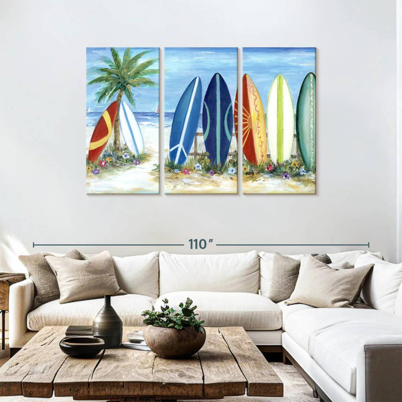 Planches de surf Senne Surf's Up, H 48 po x l 74 po