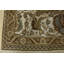 Tapis oriental rétro en laine nouée à la main 9 pi 5 po x 12 pi 4 po
