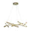 Quill 10 - Light Metal LED Chandelier-778245009-778244688