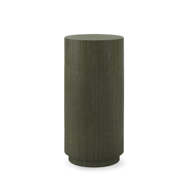 Aaron 2-Drawer End Table, Deep Olive