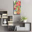 «Architectural Amaryllis» par Annelein Beukenkamp, art mural en verre acrylique-1759655252