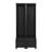 Elegant Free Standing Hall Tree Set of 2, Multifunctional 3-IN-1 Entryway Coat Rack with Black Retro Handles, Seating Bench with Storage Drawers for Hallway, Living Room, White-1227576338