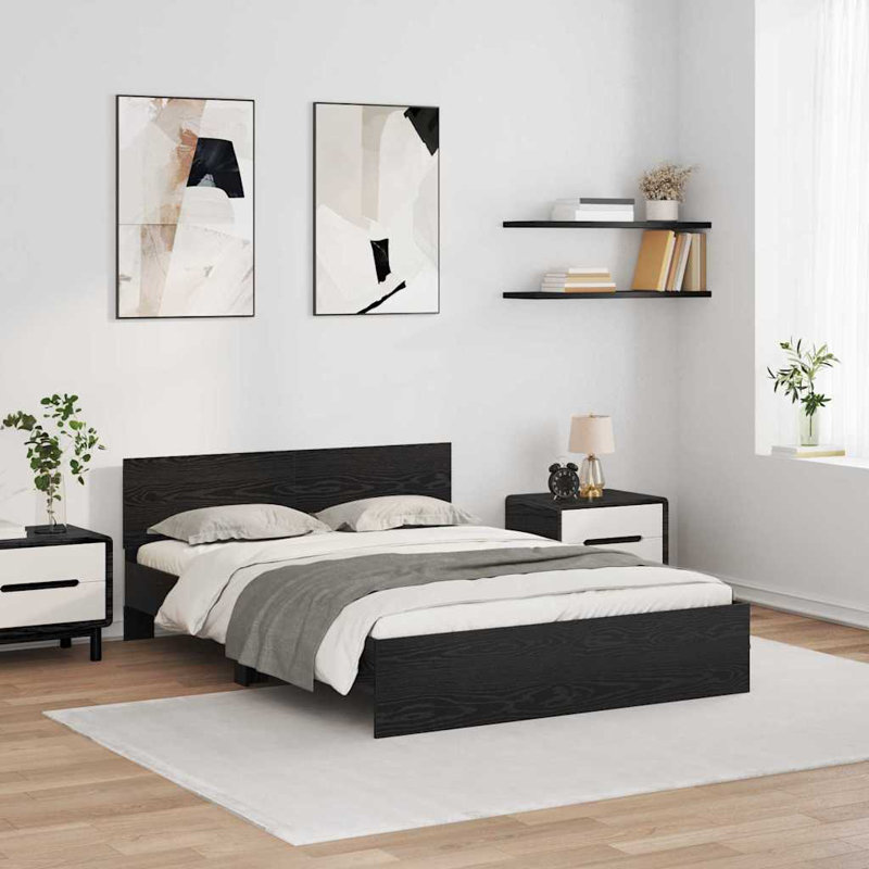 Bed, Black Oak