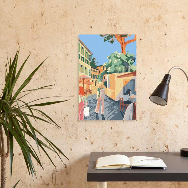 Art urbain de la ville, 24" H x 16" W