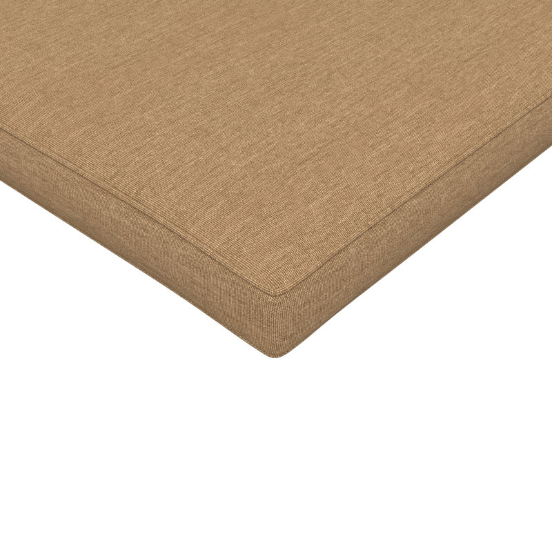 Coussin de siège Jayapura Sunbrella® intérieur / extérieur, Toile Sunbrella® beige chiné, L 44 po x P 18 po
