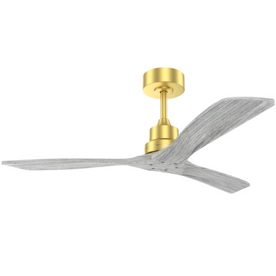 Nicola 52" 3 - Blade Standard Ceiling Fan with Remote Control