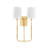 Glenmont Wall Sconce in Aged Brass and Distressed Bronze-112642468
