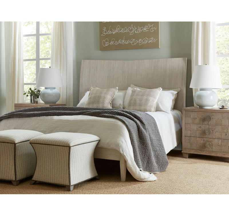 Breeze Solid Wood Standard Bed, King
