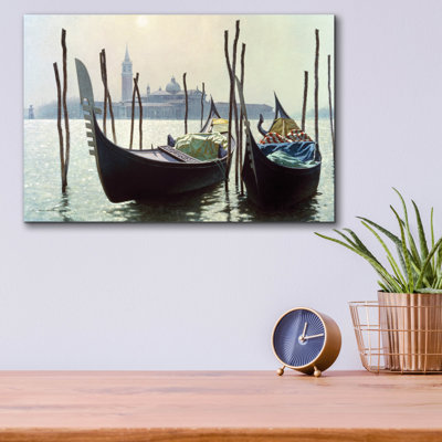 " Gondolas, Venice " by Zhen-Huan Lu