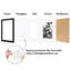 Cadre photo Americanflat - ensemble de 2 - cadre avec passe-partout - plexiglas poli-101177766-101210533
