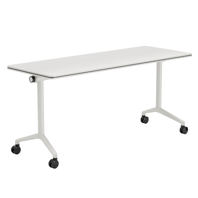 Niaja Flip-top Nesting Mobile Training Table for Office BIFMA-Certified