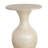 Hern Cream Capiz Hourglass Side Table