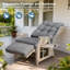 Outdoor Lounge Chair with Ottoman-24771206