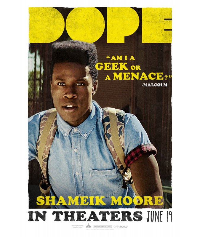 Dope, 18" H x 12" W