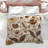 Botanical Floral Illustration Comforter-128700810