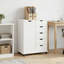 Solid Wood Rectangle Accent Cabinet-1594368525