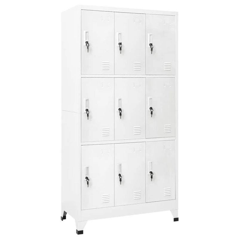 Aarav Metal 3 - Tier 90cm School Locker
