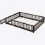Lit plateforme au sol avec garde-corps et porte-1667633297-1667633326