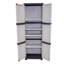 Lockable Storage Cabinet with 4 Adjustable Shelves - 71 in (1.8 m)-1873153374