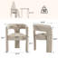 Chaise moderne rembourrée sans assemblage de baril-1538913792