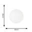 Paper Dome Pendant Shade ( Slip-On ) in White-449151014