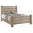 Weathered Oak 55-inch Eastern King Panel Bed