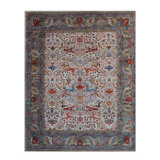 One-of-a-Kind 12'2" x 14'6" Hand Knotted Area Rug