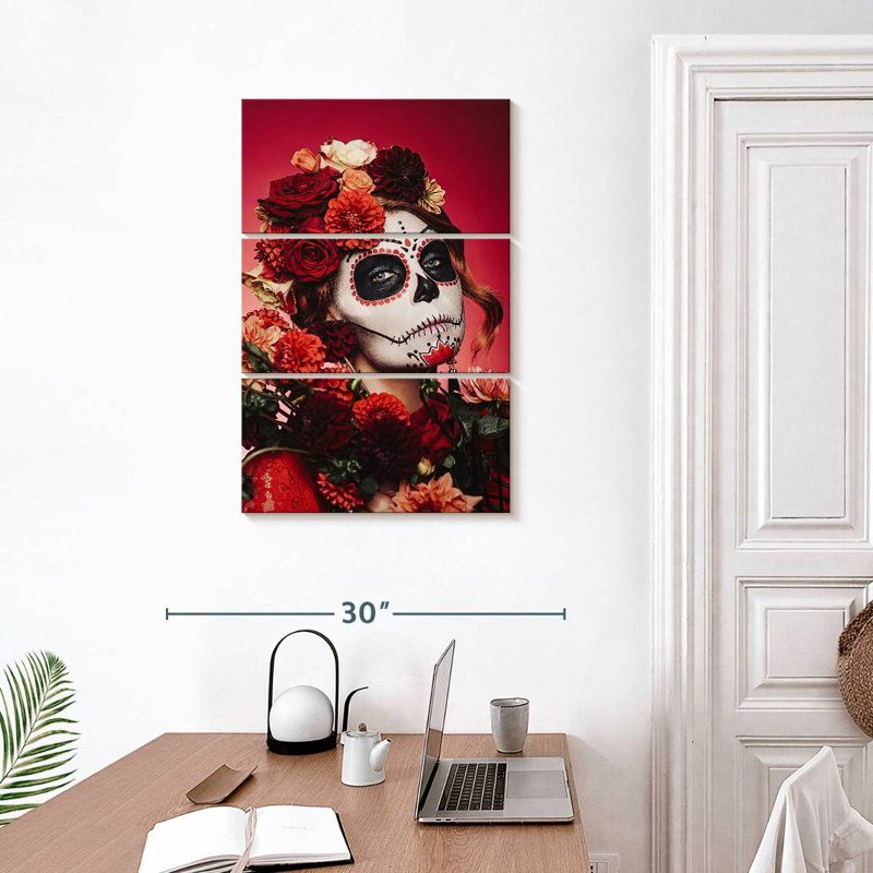 Femme Lelend Sugar Skull, H 32 po x l 20 po