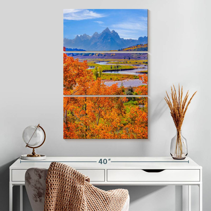Trembles d'Alvord à Grand Teton, H 32 po x l 20 po