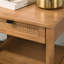 Ensemble de chambre à coucher en hévéa, lit plateforme avec table de chevet-334372247