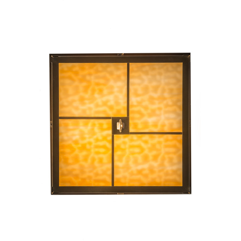 4 - Light Flush Mount, Beige
