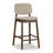 Farallones Upholstered Counter Stool with Rubberwood Frame-1700133130