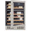 SommSeries2 46 Bottle Dual Zone with VinoView Display Shelving