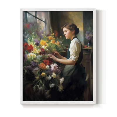 Reproduction encadrée WOMEN Series CDXLVII - bois massif