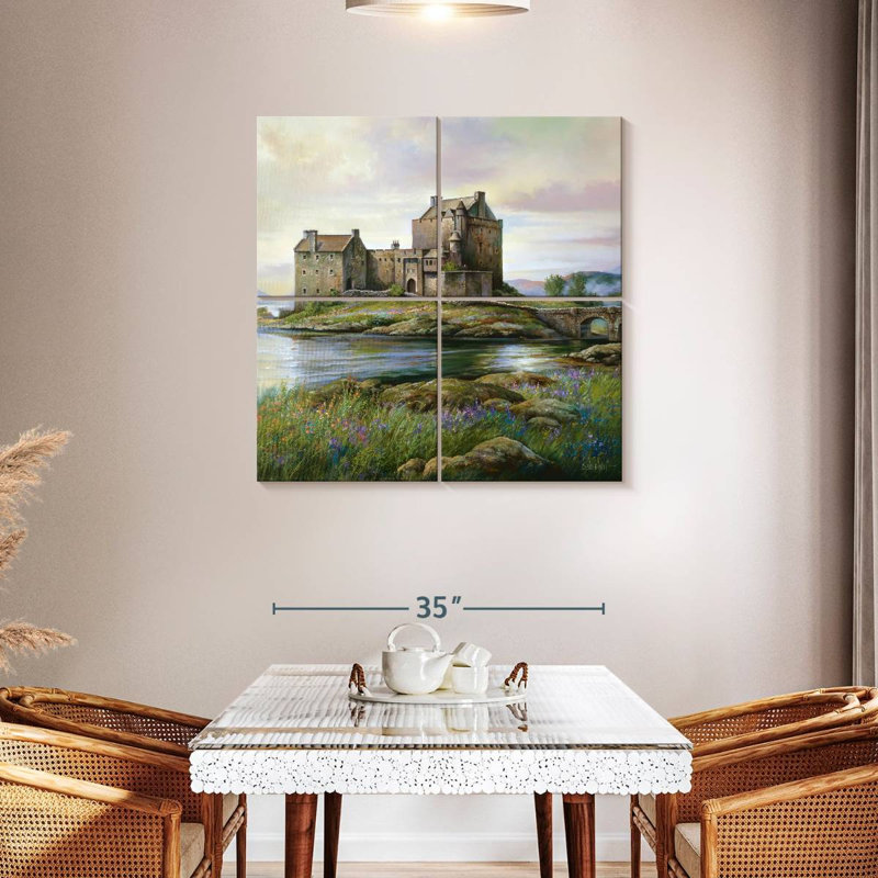 Lilie Eilean Donan, 38" H x 38" W