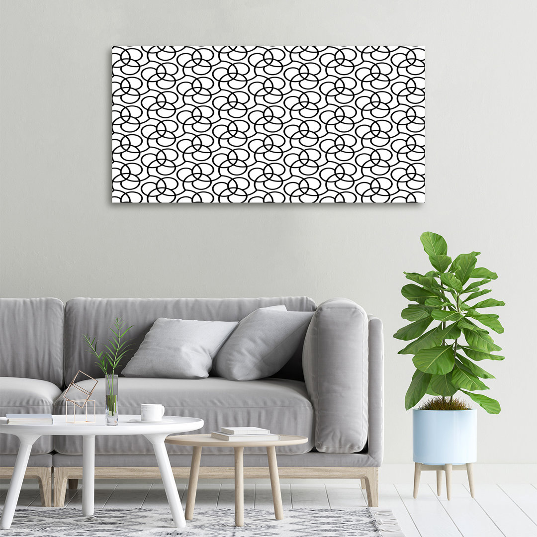 Geometric Background - Wrapped Canvas Print
