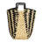 Zigzag Woven Paper Rope Basket